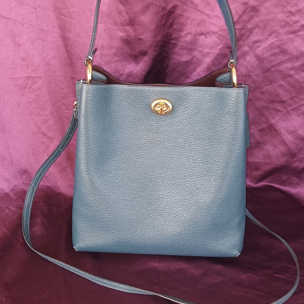 Coach Teal Charlie Bucket Bag - Picture 3 of 14